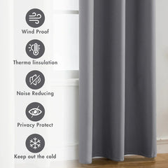 LUXEDRAPE - Statement Blackout Curtains for Darkness and Privacy