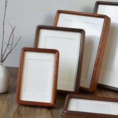 MEMORVA - Solid Wood Photo Frame for Gallery-Worthy Displays