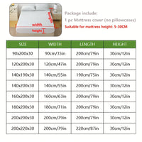 PURESLUMBER – Bamboo Fiber Bed Sheet with Deep Pocket Design
