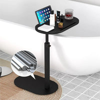 TUBORIA - Adjustable Bamboo Bath Table for Essentials Within Reach
