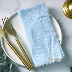 TAVRINA - Cotton Napkin Set for Artfully Layered Tablescapes
