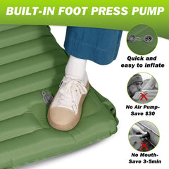 NESTIQO - Modular Self-Inflating Camping Pad for Cushioned Sleep