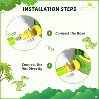 DINOSPRAY - Dinosaur Sprinkler for Cooling Backyard Play