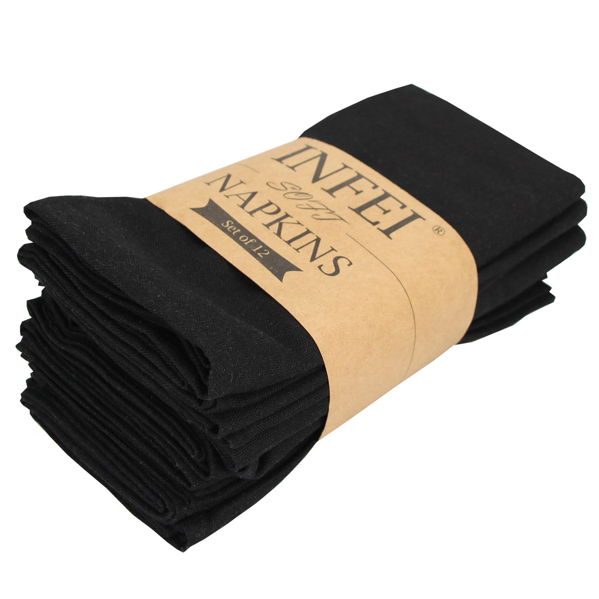 LUNEVRA - Set of 12 Cloth Napkins for a Distinctive Table