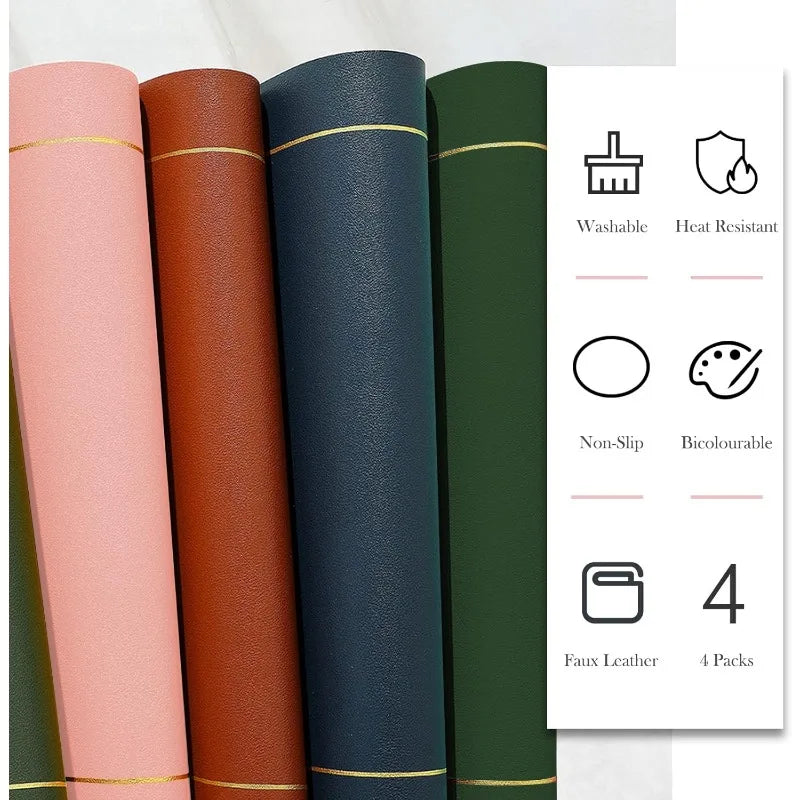 MATELYS - Leather Placemats That Protect And Define Your Table