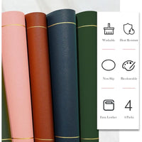 MATELYS - Leather Placemats That Protect And Define Your Table