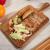 CARVYRA - Sculptural Acacia Cutting Board for Prep and Display