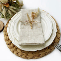 ZELMIVA - Reusable Linen-Style Napkins for Refined Table Settings