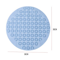 VELSORA - Sculptural Suction Bath Mat for Steadier Showers