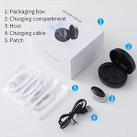 JianYouCare Electric Anti-Snoring Device Dual frequency pulse magnetic attraction quiet Sleep aid Breathing Corrector Stop Snore