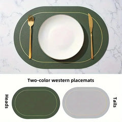 MATELYS - Leather Placemats That Protect And Define Your Table