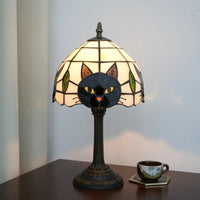 MAVILUNE - Stained Glass Cat Lamp for a Cozy Artistic Glow