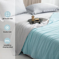 VELNIVA - Ice-Silk Cooling Comforter for Restful Summer Sleep