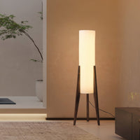 LIGNELUX - Walnut Floor Lamp for Adjustable Ambient Lighting