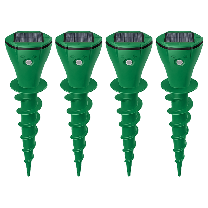 BURROVA - Solar Animal Repellent for Protecting Lawns and Gardens