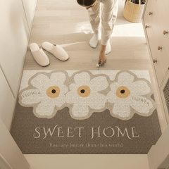 MOTIFRA - Sculptural Floral Doormat For Cleaner Entryways