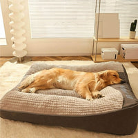 HUGBED – Large scratch-resistant dog bed with orthopedic spinal support