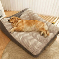 HUGBED – Large scratch-resistant dog bed with orthopedic spinal support