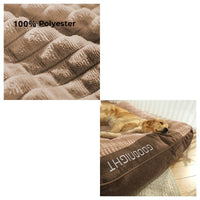 HUGBED – Large scratch-resistant dog bed with orthopedic spinal support