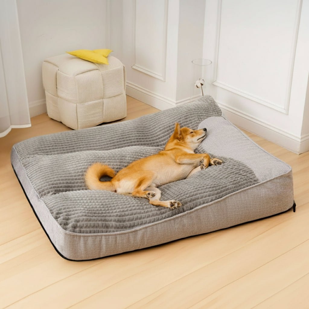 HUGBED - Sculptural Orthopedic Dog Bed for Joint-Supported Rest