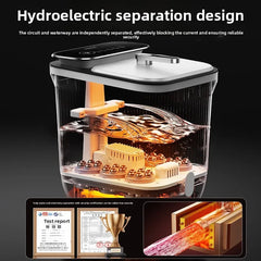 SOLVYRA - Heated Foot Spa With Massage and Remote-Controlled Comfort