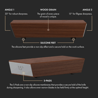 SHARPEDGE – Professional Knife Sharpener with Diamond Roller