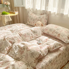 FLORVENA - Floral Cotton Duvet Set for an Artful Bedroom