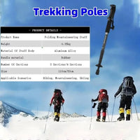 TREKVIO - Shock-Absorbing Trekking Poles for Stable Hikes