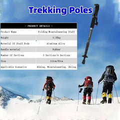 TREKVIO - Shock-Absorbing Trekking Poles for Stable Hikes