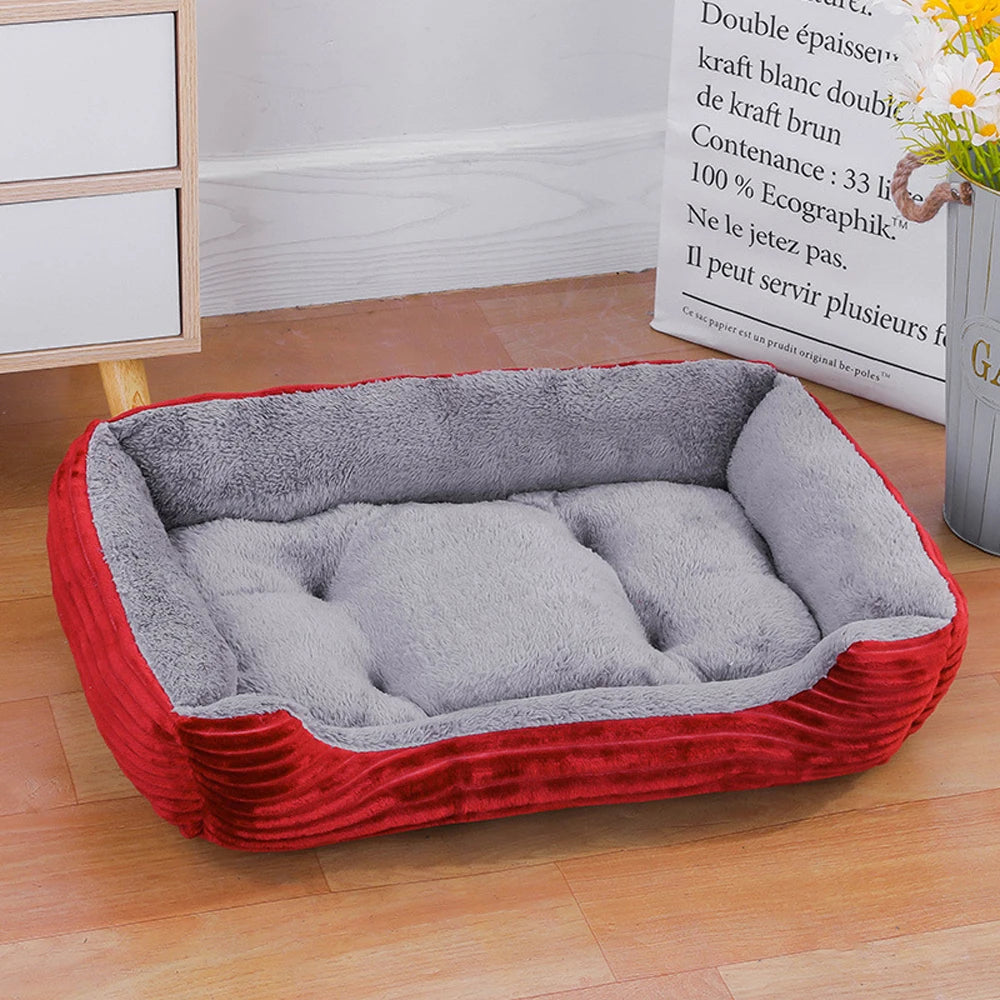 PAWVELA - Plush Pet Sofa for Cozy Statement Seating