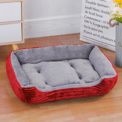 PAWVELA - Plush Pet Sofa for Cozy Statement Seating
