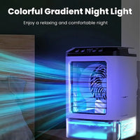 AIRLUMEN - Sculptural Air Cooler for Personal Comfort and Soft Light