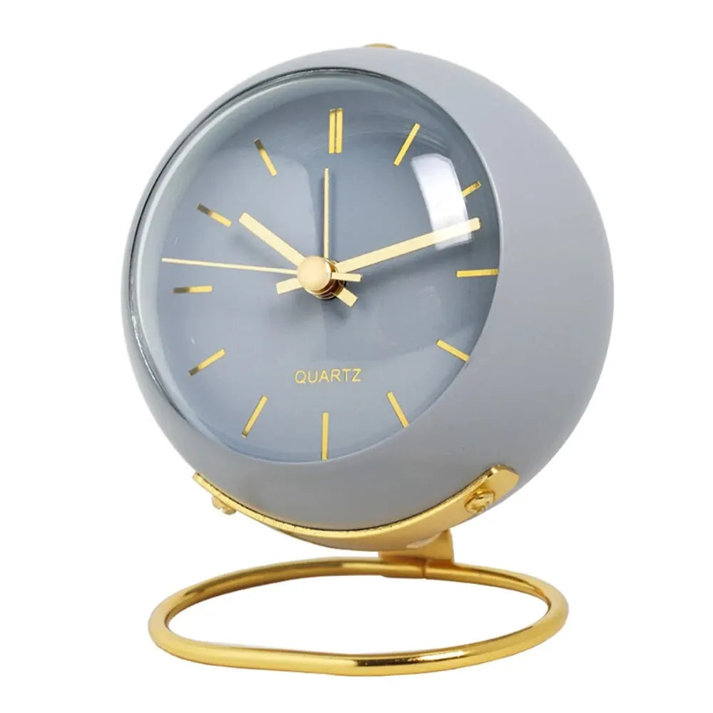 TIKLORA - Minimalist Silent Alarm Clock for Restful Bedside Use