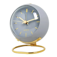 Nordic Creative Electronic Desk Clock, Minimalist Children's Alarm Clock, New Desktop Bedside Student Silent Luminous Pointer
