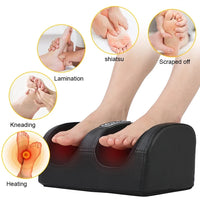 KNEVORA - Heated Shiatsu Foot Massager for Chairside Muscle Relief