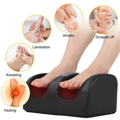 KNEVORA - Heated Shiatsu Foot Massager for Chairside Muscle Relief