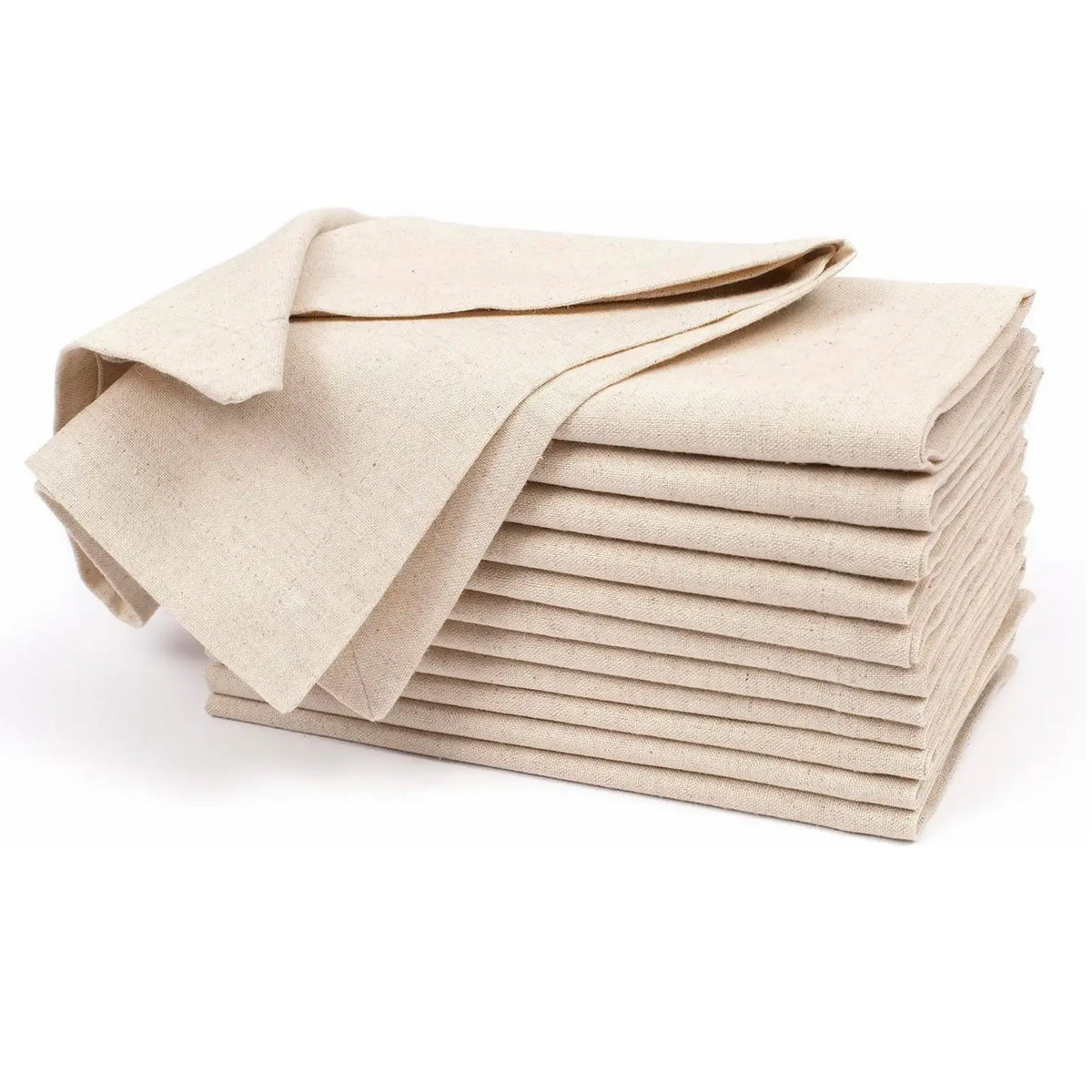 VELNORI - 12-Piece Linen Napkin Set for an Artfully Dressed Table