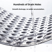 TREDORA - Textured Shower Mat for Steadier, Massaging Footing