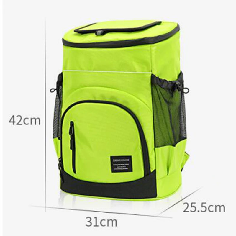 ICECRUISE - 30L Insulated Cooler Backpack for Fresh Food on the Go