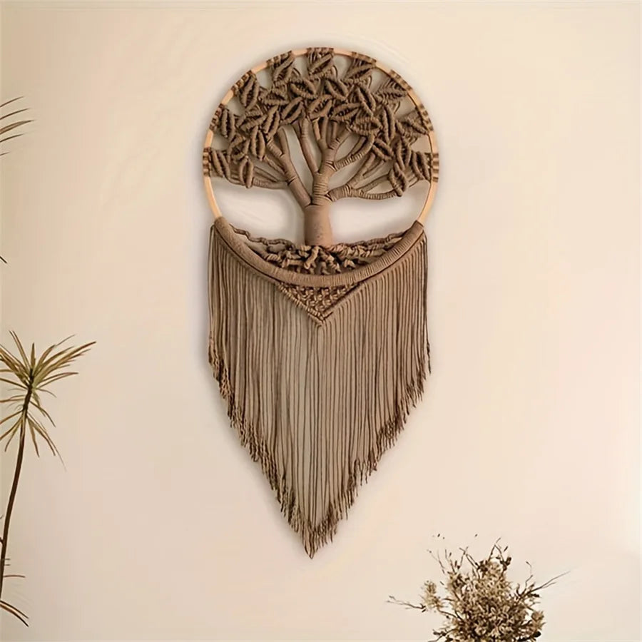 ARBORIVA - Macrame Tree Wall Hanging for a Striking Room Focal Point