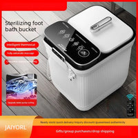 SOLVYRA - Heated Foot Spa With Massage and Remote-Controlled Comfort