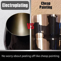 CALYVRA - Sculptural Stainless Steel Goblet for Break-Resistant Entertaining