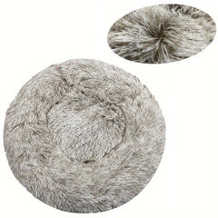 PAWVELLE - Plush Round Pet Sofa for Cozy Statement Seating