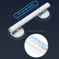 Fashion Anti Slip Hand Grips Shower Tub Grab Handle Safety Bathroom Aid Bath Hardware Safe Handle Handrail Grip Rail