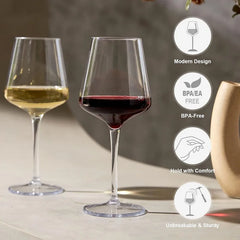 AQUAVIEL - Floating Wine Glasses for Worry-Free Poolside Sipping