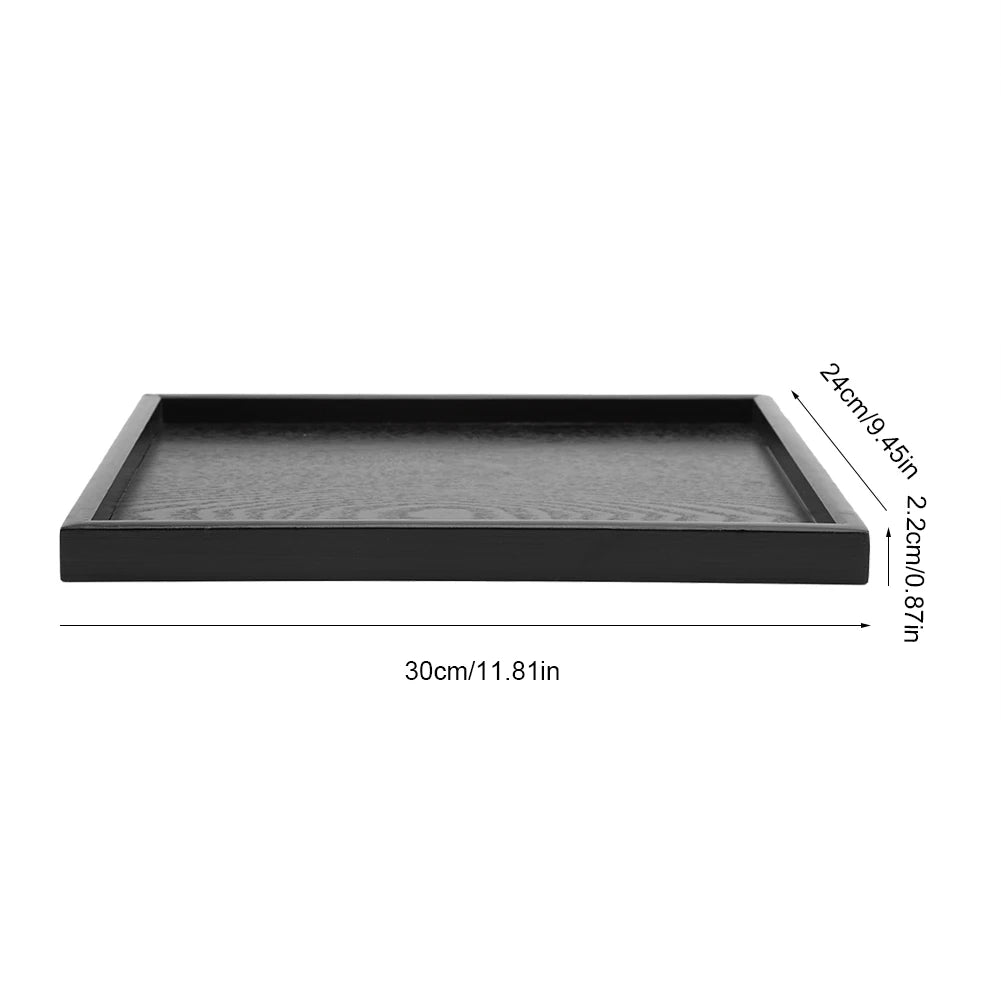 ZELVANO - Solid Wood Serving Tray for Spill-Free Entertaining