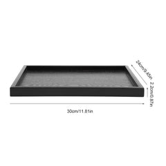 ZELVANO - Solid Wood Serving Tray for Spill-Free Entertaining