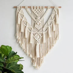 TAVYRA - Handwoven Macrame Wall Art To Anchor Bohemian Rooms