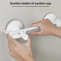 GRIPLORA - No-Drill Suction Grab Bar for Added Stability