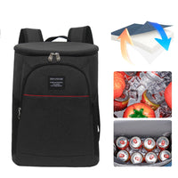 COOLHARBOR - Insulated Backpack for Fresh Food and Drinks on Day Trips